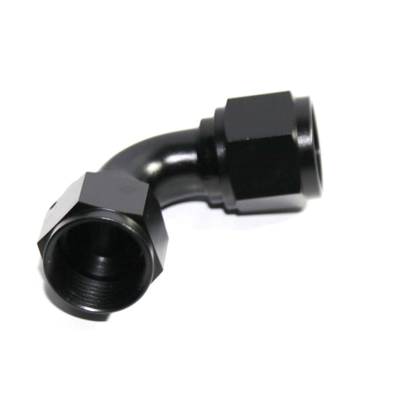 (one) AN12 Female to 12AN AN-12 Female 90 Degree Flare Swivel Fitting Adapter