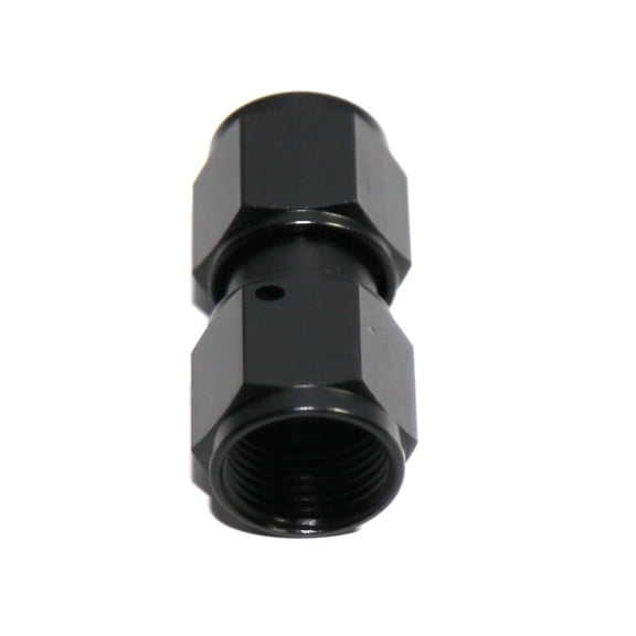 (one) AN8 8AN Female to AN-8 Female Straight Swivel Fuel Oil Gas Line Fitting
