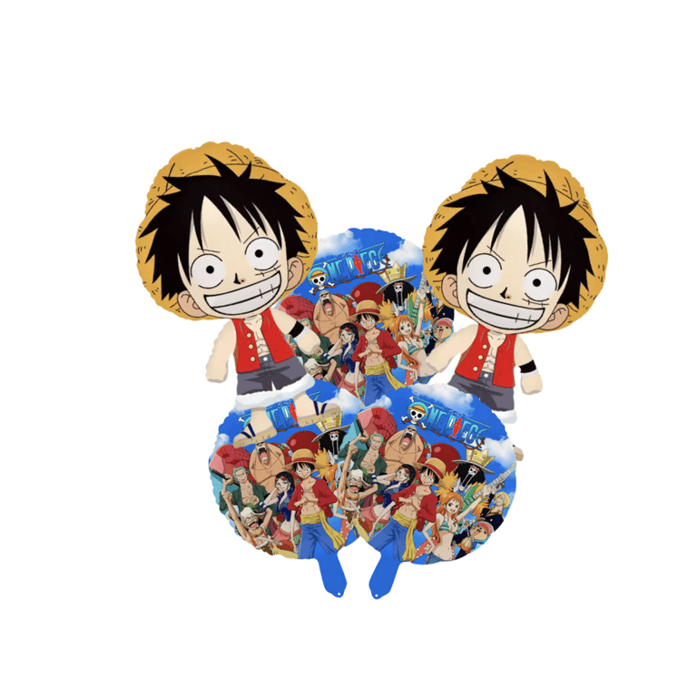 ワンピース balloon form one-piece size 1 one piece balloons foil anime balloons 2pc decoration luffy