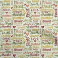 thumbnail image 1 of oneOone Cotton Cambric Baby Blue Fabric Text Sewing Material Print Fabric By The Yard 56 Inch Wide, 1 of 6