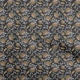 thumbnail image 1 of oneOone Cotton Cambric Black Fabric Asian Suzani Craft Projects Decor Fabric Printed By The Yard 42 Inch Wide, 1 of 5