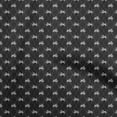 thumbnail image 1 of oneOone Cotton Cambric Black Fabric Tractor Sewing Craft Projects Fabric Prints By Yard 56 Inch Wide, 1 of 5