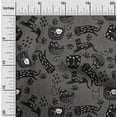 thumbnail image 1 of oneOone Cotton Cambric Black Marlin Fabric Cat Quilting Supplies Print Sewing Fabric By The Yard 42 Inch Wide-3RC, 1 of 1