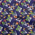 thumbnail image 1 of oneOone Cotton Cambric Blue Fabric Abstract Sewing Craft Projects Fabric Prints By Yard 56 Inch Wide, 1 of 5