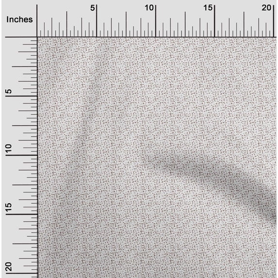 oneOone Cotton Cambric Brown Fabric Abstract Small Fabric For Sewing Printed Craft Fabric By The Yard 56 Inch Wide