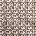 thumbnail image 1 of oneOone Cotton Cambric Brown Fabric Block Dress Material Fabric Print Fabric By The Yard 42 Inch Wide-TQ, 1 of 5