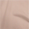 thumbnail image 1 of oneOone Cotton Cambric Brown Fabric Gingham Sewing Material Print Fabric By The Yard 42 Inch Wide, 1 of 4