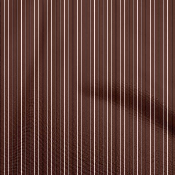 oneOone Cotton Cambric Brown Fabric Stripes Sewing Craft Projects Fabric Prints By Yard 56 Inch Wide