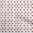 thumbnail image 1 of oneOone Cotton Cambric Brown2 Fabric Polka Dot Sewing Fabric By The Yard Printed Diy Clothing Sewing Supplies 56 Inch Wide, 1 of 4