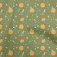 thumbnail image 1 of oneOone Cotton Cambric Dark Green Fabric Asian Retro Floral Fabric For Sewing Printed Craft Fabric By The Yard 56 Inch Wide, 1 of 4