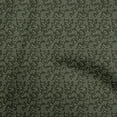 thumbnail image 1 of oneOone Cotton Cambric Dark Green Fabric Leaves Craft Projects Decor Fabric Printed By The Yard 42 Inch Wide, 1 of 5