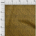 thumbnail image 1 of oneOone Cotton Cambric Dark Mustard Fabric Leopard Animal Skin Fabric For Sewing Printed Craft Fabric By The Yard 56 Inch Wide, 1 of 4