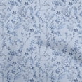 thumbnail image 1 of oneOone Cotton Cambric Dusty Blue Fabric Tropical Sewing Material Print Fabric By The Yard 42 Inch Wide, 1 of 4