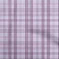 thumbnail image 1 of oneOone Cotton Cambric Dusty Purple Fabric Check Sewing Craft Projects Fabric Prints By Yard 42 Inch Wide, 1 of 4