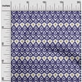 thumbnail image 1 of oneOone Cotton Cambric Fabric Geometric Ikat Print Sewing Fabric BTY 56 Inch Wide, 1 of 4