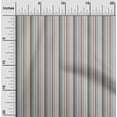 thumbnail image 1 of oneOone Cotton Cambric Fabric Multicolor Stripe Print Fabric By Yard 56 Inch Wide, 1 of 4
