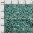 thumbnail image 1 of oneOone Cotton Cambric Fabric Stripe & Square Geometric Fabric Prints By Yard 56 Inch Wide, 1 of 4