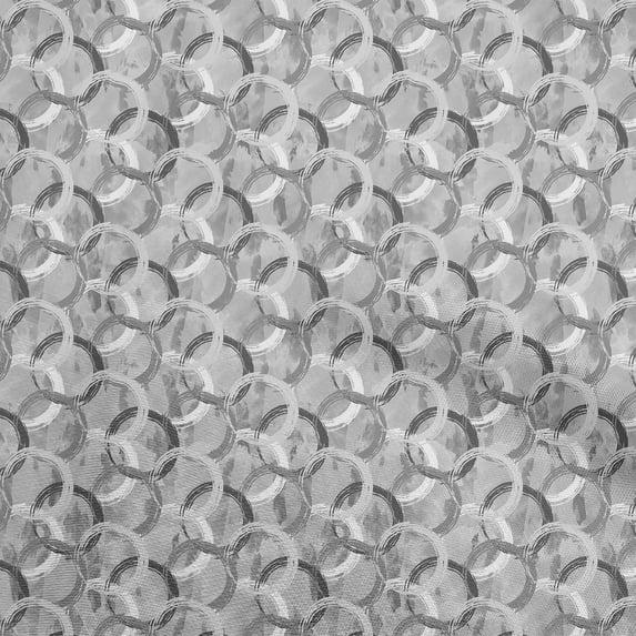 oneOone Cotton Cambric Gray Fabric Abstracts Craft Projects Decor Fabric Printed By The Yard 42 Inch Wide