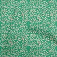 thumbnail image 1 of oneOone Cotton Cambric Green Fabric Asian Block Sewing Fabric By The Yard Printed Diy Clothing Sewing Supplies 42 Inch Wide, 1 of 4