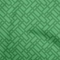 thumbnail image 1 of oneOone Cotton Cambric Green Fabric Geometric Sewing Fabric By The Yard Printed Diy Clothing Sewing Supplies 42 Inch Wide, 1 of 4