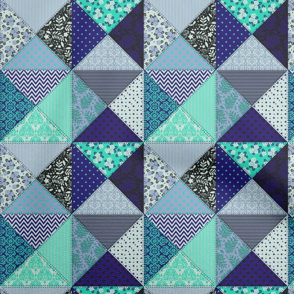 oneOone Cotton Cambric Light Blue Fabric Quilt Patchwork Sewing Fabric By The Yard Printed Diy Clothing Sewing Supplies 42 Inch Wide