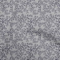 thumbnail image 1 of oneOone Cotton Cambric Light Gray Fabric Asian Leaf Block Sewing Fabric By The Yard Printed Diy Clothing Sewing Supplies 42 Inch Wide, 1 of 4