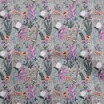 thumbnail image 1 of oneOone Cotton Cambric Light Gray Fabric Florals Craft Projects Decor Fabric Printed By The Yard 42 Inch Wide-P0, 1 of 6
