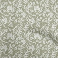 thumbnail image 1 of oneOone Cotton Cambric Light Green Fabric Asian Floral Diy Clothing Quilting Fabric Print Fabric By Yard 42 Inch Wide, 1 of 4