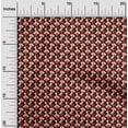 thumbnail image 1 of oneOone Cotton Cambric Light Red Fabric Chevron Geometric Sewing Craft Projects Fabric Prints By Yard 56 Inch Wide, 1 of 4