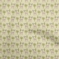 thumbnail image 1 of oneOone Cotton Cambric Light Yellow Fabric Animal Quilting Supplies Print Sewing Fabric By The Yard 56 Inch Wide, 1 of 5