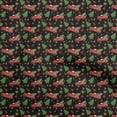thumbnail image 1 of oneOone Cotton Cambric Maroon Fabric Christmas Quilting Supplies Print Sewing Fabric By The Yard 42 Inch Wide, 1 of 4