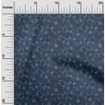 thumbnail image 1 of oneOone Cotton Cambric Medium Blue Fabric Batik Dress Material Fabric Print Fabric By The Yard 56 Inch Wide, 1 of 4