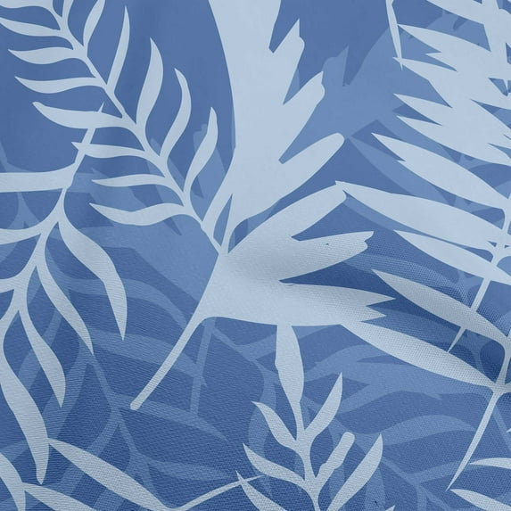 oneOone Cotton Cambric Medium Blue Fabric Ocean Underwater Life Sewing Fabric By The Yard Printed Diy Clothing Sewing Supplies 42 Inch Wide