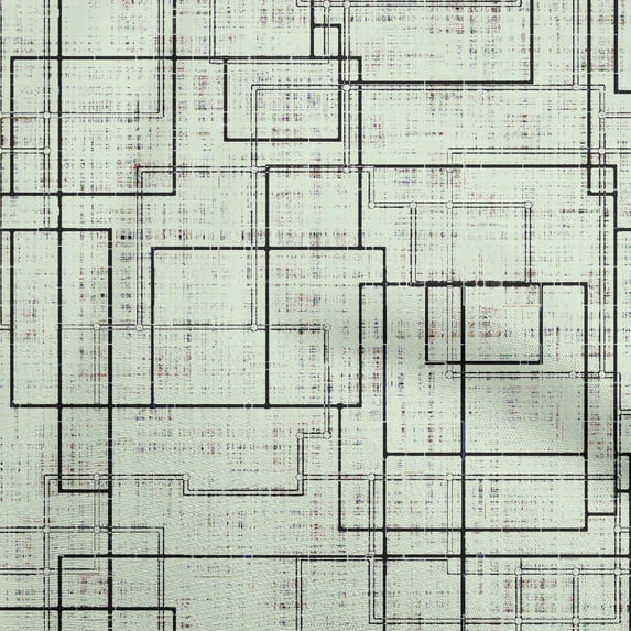 oneOone Cotton Cambric Mint Fabric Geometric Craft Projects Decor Fabric Printed By The Yard 56 Inch Wide-GR