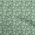thumbnail image 1 of oneOone Cotton Cambric Mint Green Fabric Florals Dress Material Fabric Print Fabric By The Yard 56 Inch Wide-G8, 1 of 6