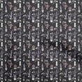 thumbnail image 1 of oneOone Cotton Cambric Navy Blue Fabric Cactus Dress Material Fabric Print Fabric By The Yard 42 Inch Wide, 1 of 5