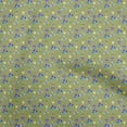 thumbnail image 1 of oneOone Cotton Cambric Olive Green Fabric Floral Sewing Fabric By The Yard Printed Diy Clothing Sewing Supplies 56 Inch Wide, 1 of 5