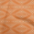 thumbnail image 1 of oneOone Cotton Cambric Orange Fabric Moire Dress Material Fabric Print Fabric By The Yard 56 Inch Wide, 1 of 4