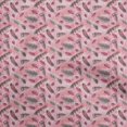 thumbnail image 1 of oneOone Cotton Cambric Pink Fabric Autumn Quilting Supplies Print Sewing Fabric By The Yard 42 Inch Wide, 1 of 4