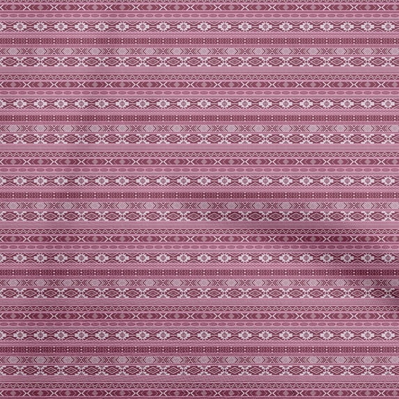 oneOone Cotton Cambric Pink Fabric Geometric Dress Material Fabric Print Fabric By The Yard 56 Inch Wide