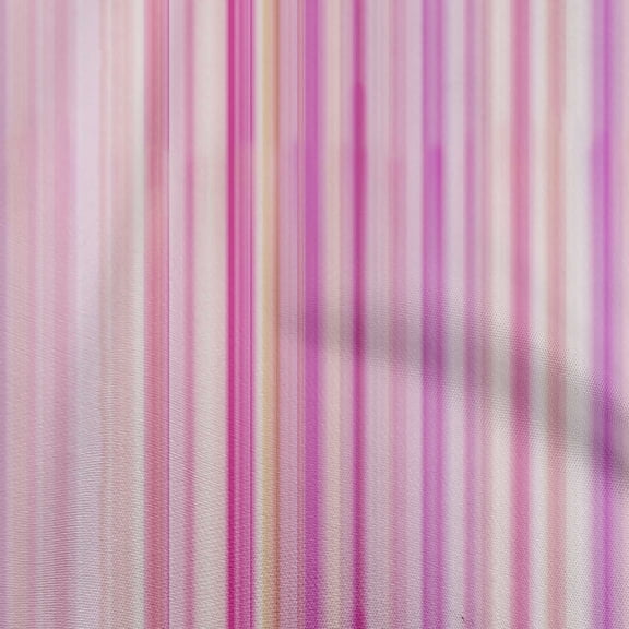 oneOone Cotton Cambric Pink Fabric Stripes Sewing Material Print Fabric By The Yard 42 Inch Wide