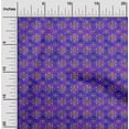 thumbnail image 1 of oneOone Cotton Cambric Purple Fabric Batik Quilting Supplies Print Sewing Fabric By The Yard 42 Inch Wide, 1 of 4