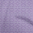 thumbnail image 1 of oneOone Cotton Cambric Purple Fabric Geometric Sewing Material Print Fabric By The Yard 42 Inch Wide, 1 of 4