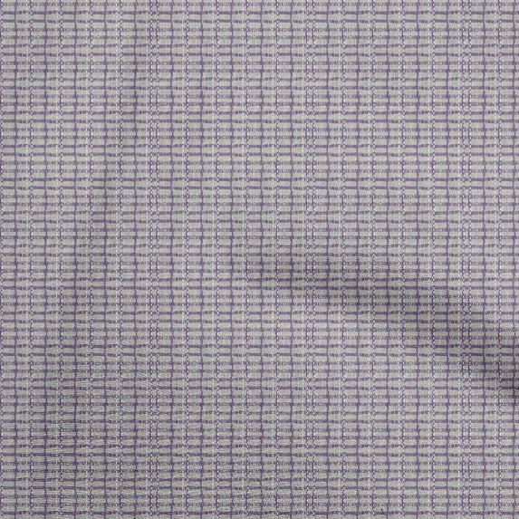 oneOone Cotton Cambric Purple Fabric Texture Quilting Supplies Print Sewing Fabric By The Yard 42 Inch Wide