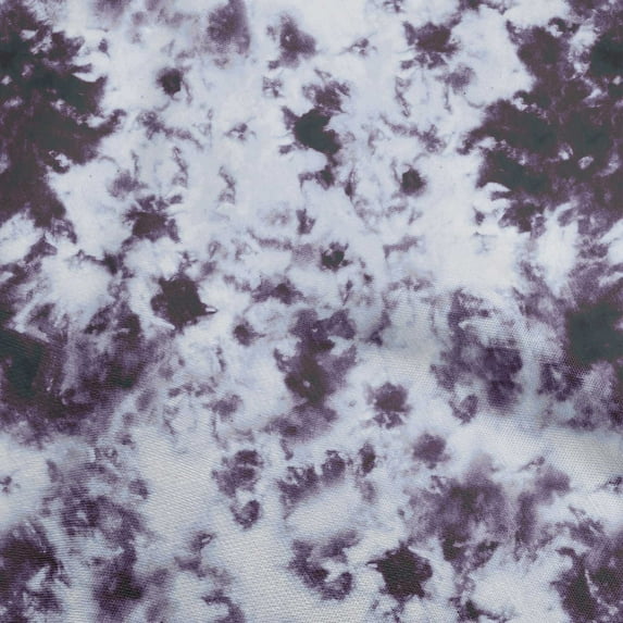 oneOone Cotton Cambric Purple Fabric Tie Dye Sewing Fabric By The Yard Printed Diy Clothing Sewing Supplies 42 Inch Wide