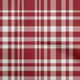 thumbnail image 1 of oneOone Cotton Cambric Red Fabric Check Dress Material Fabric Print Fabric By The Yard 56 Inch Wide, 1 of 4