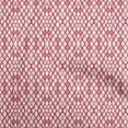 thumbnail image 1 of oneOone Cotton Cambric Red Fabric Ikat Sewing Craft Projects Fabric Prints By Yard 56 Inch Wide, 1 of 6