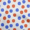 thumbnail image 1 of oneOone Cotton Cambric Red Fabric Polka Craft Projects Decor Fabric Printed By The Yard 42 Inch Wide, 1 of 4