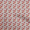 thumbnail image 1 of oneOone Cotton Cambric Red Fabric Watercolor Floral Sewing Craft Projects Fabric Prints By Yard 42 Inch Wide-aB, 1 of 5