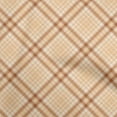 thumbnail image 1 of oneOone Cotton Cambric Rust Brown Fabric Plaid Sewing Fabric By The Yard Printed Diy Clothing Sewing Supplies 42 Inch Wide, 1 of 4